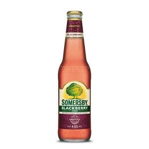 Picture of Beer Somersby Blackberry Bottle 4.5% Alc. 0.4L (Case=24)