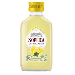 Picture of Liqueur Soplica Lemon/Mint 28% Alc. 0.1L (Case=24)