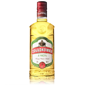 Picture of Vodka Zoladkowka Mint AWW 36% Alc. 0.5L (Case=12)  