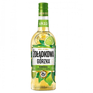 Picture of Vodka Zoladkowa Rzeska Lemon Mint 30% Alc. 0.5L (Case=12)