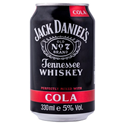 Picture of Jack Daniels Whisky & Cola Can 5% Alc. 0.33L (Case=12)