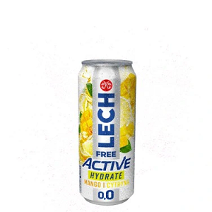 Picture of Beer Lech Free Active Mango Cytryna Can 0.0% Alc. 0.5L (Case=24)