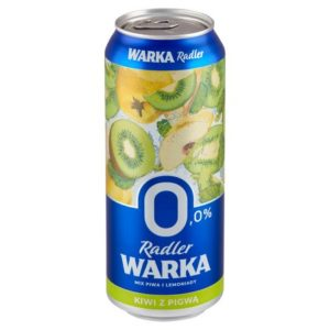 Picture of Beer Warka Zero Kiwi/Pigwa 0% Alc. 0.5L (Case=24)