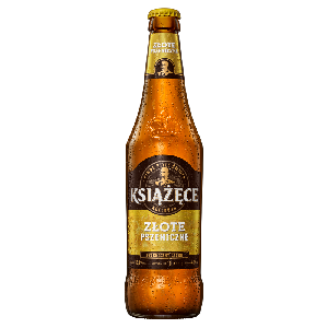 Picture of Beer Ksziazece Zlote Pszeniczne bottle 4.9% Alc. 0.5L (Case=12)
