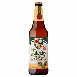 Picture of Beer Zatecky Svetly Bottle 5% Alc. 0.5L (Case=20)