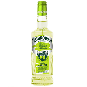 Picture of Vodka Zubrowka Kwasne Jablko 30% Alc. 0.5L (Case=15)