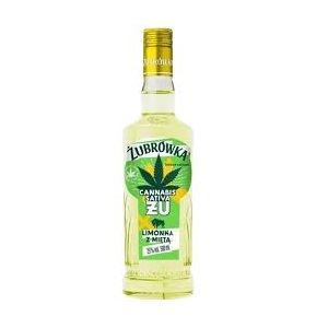 Picture of Vodka Zubrowka Sativa Lime Mint 25% Alc. 0.5L (Case=15)