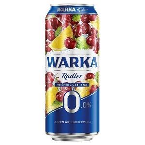 Picture of Warka Radler Zero Wisnia & Cytryna 0% Alc. (case=24)