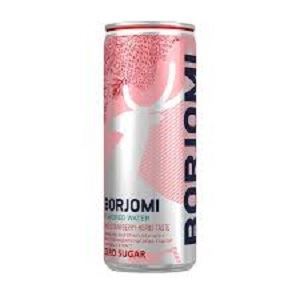 Picture of Mineral Flavoured Water Borjomi Can Strawberry-Herbs 330ml (Case=12)