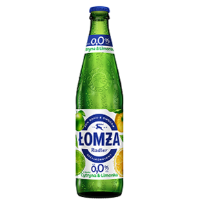 Picture of Beer Lomza Radler Lemon-Lime Bottle 0% Alc. 0.5L (Case=20)