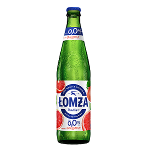 Picture of Beer Lomza Radler Grapefruit Bottle 0% Alc. 0.5L (Case=20)