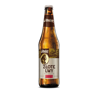 Picture of Beer Amber Zlote Lwy 6.6% Alc. 0.5L (Case=10)